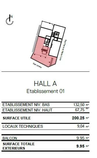 Retail in Bagnolet for sale - Floor Plan - Image 1 of 2