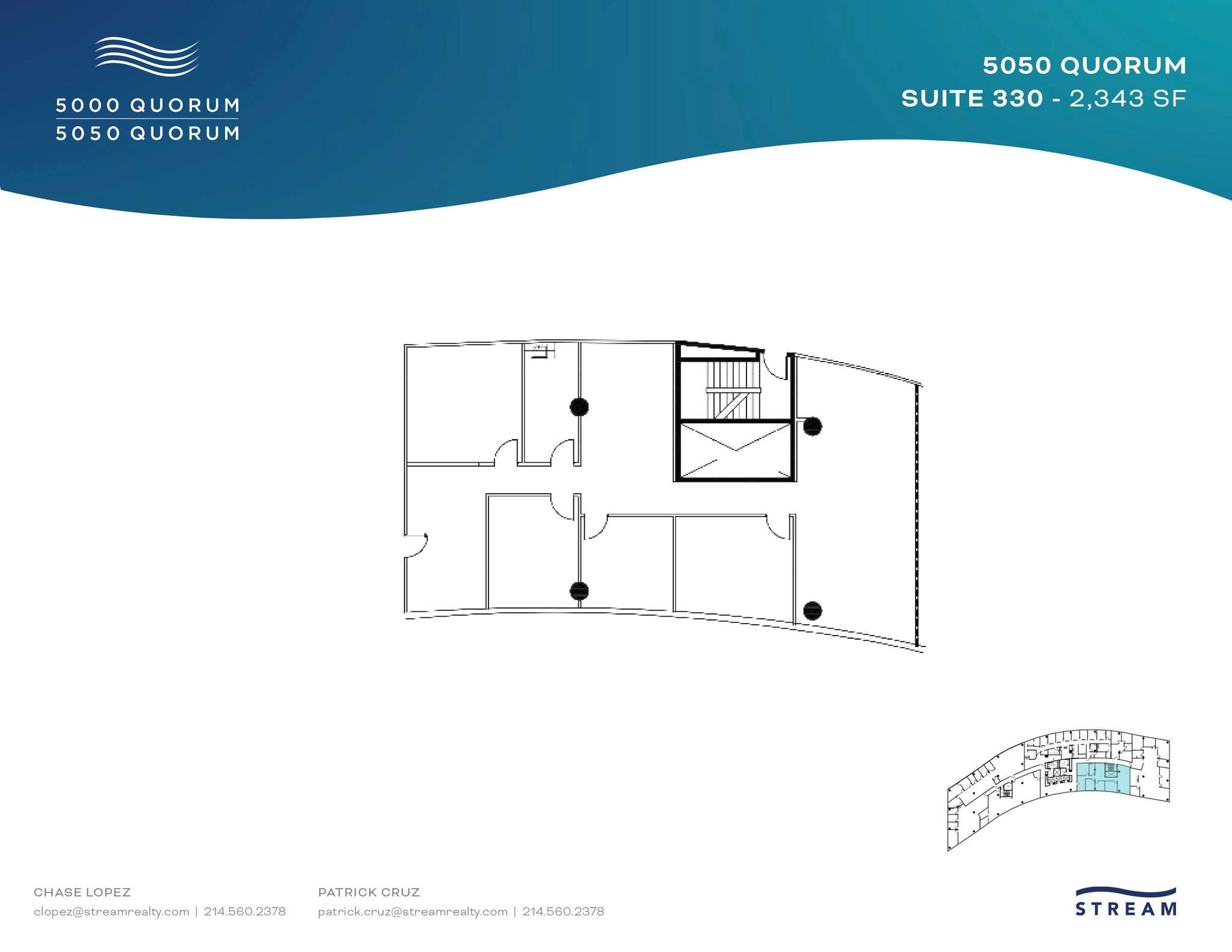 5050 Quorum Dr, Dallas, TX for rent Floor Plan- Image 1 of 1