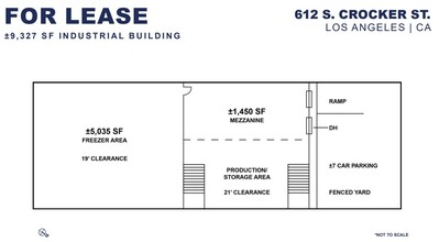 612-638 Crocker St, Los Angeles, CA for rent Floor Plan- Image 1 of 1