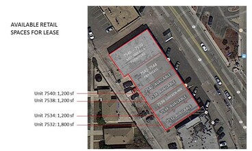 7532-7550 N Milwaukee Ave, Chicago, IL for rent Site Plan- Image 1 of 1