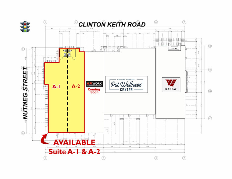 23644 Clinton Keith, Murrieta, CA for rent - Site Plan - Image 2 of 12