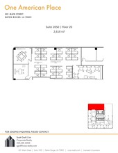 301 N Main St, Baton Rouge, LA for rent Site Plan- Image 1 of 1