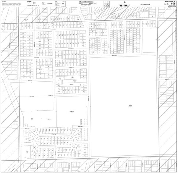 2960-2984 S Chase Ave, Milwaukee, WI for rent - Plat Map - Image 3 of 4