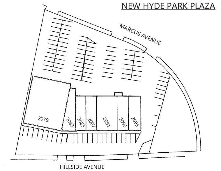 2079-2095 Hillside Ave, New Hyde Park, NY for rent - Site Plan - Image 3 of 3