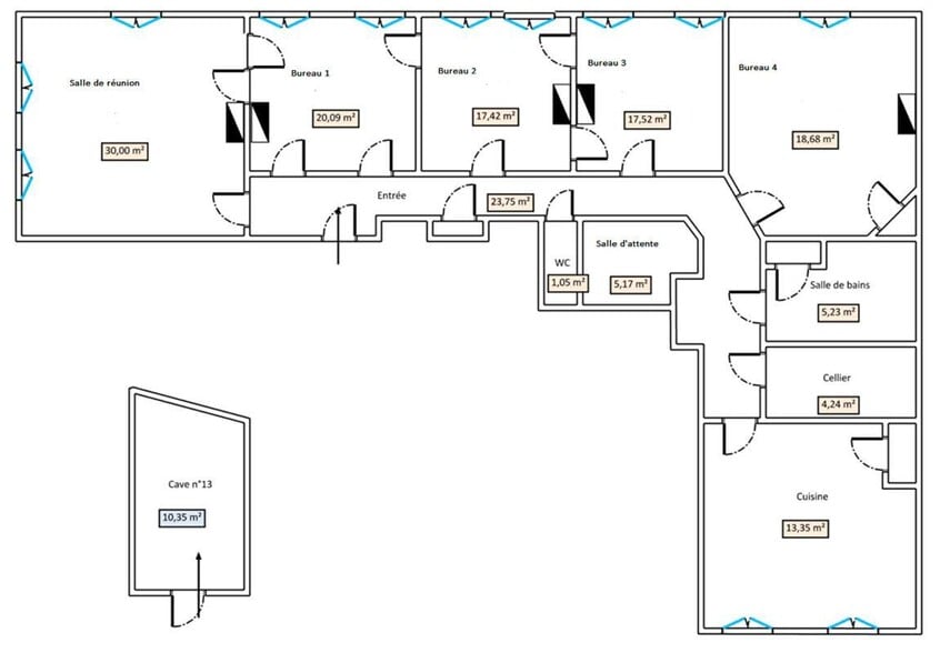 Office in Lyon for sale - Building Photo - Image 1 of 5