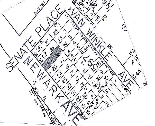 862-864 Newark Ave, Jersey City, NJ for rent - Plat Map - Image 2 of 5