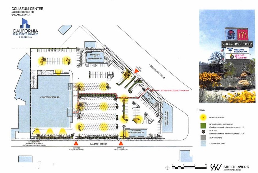 610-646 Hegenberger Rd, Oakland, CA for sale - Site Plan - Image 1 of 1