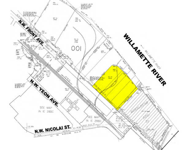 2800 NW Front Ave, Portland, OR for rent - Plat Map - Image 2 of 2