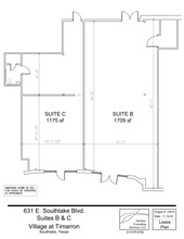 601-641 E Southlake Blvd, Southlake, TX for rent Site Plan- Image 1 of 3