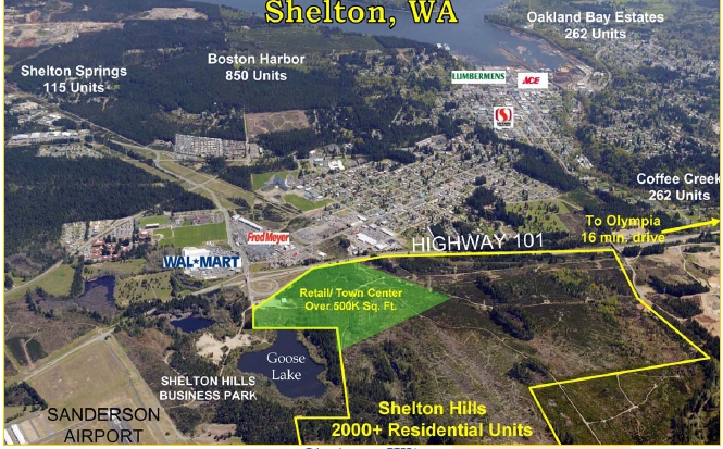 Hwy 101&Wallace-Kneeland Blvd, Shelton, WA for rent - Primary Photo - Image 1 of 2