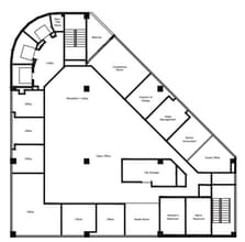 888 W 6th St, Los Angeles, CA for rent Floor Plan- Image 1 of 1