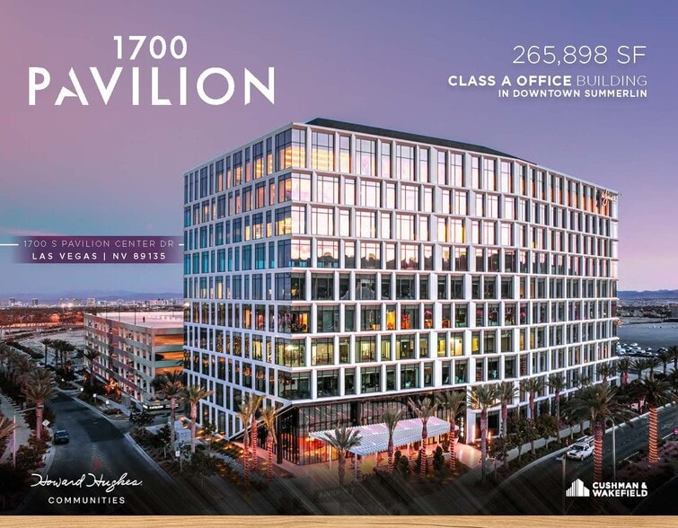 1700 Pavilion, Las Vegas, NV to rent - Building Photo - Image 1 of 16