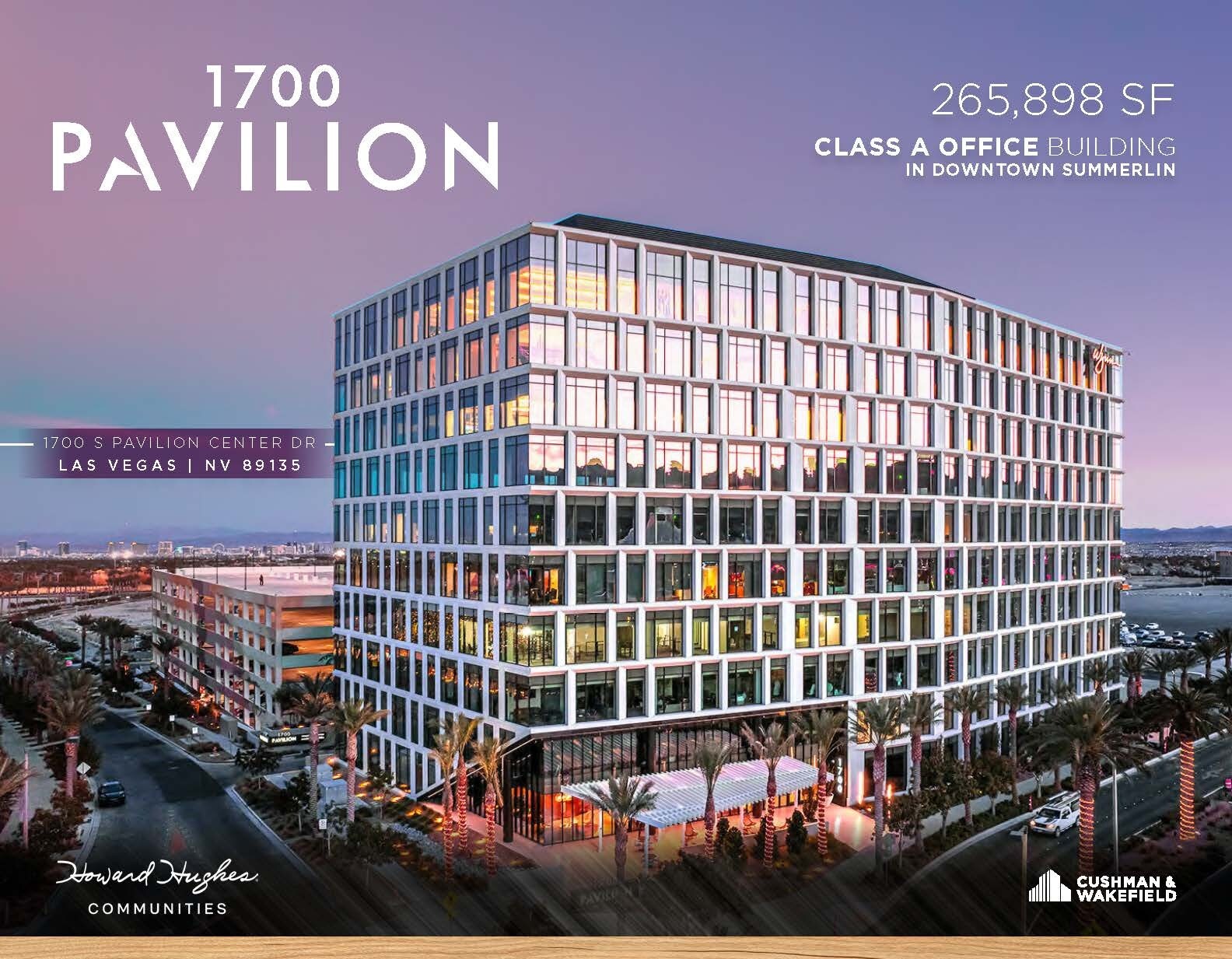 1700 Pavilion, Las Vegas, NV to rent Building Photo- Image 1 of 17
