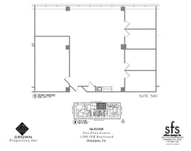 1500 John F Kennedy Blvd, Philadelphia, PA for rent Floor Plan- Image 1 of 1