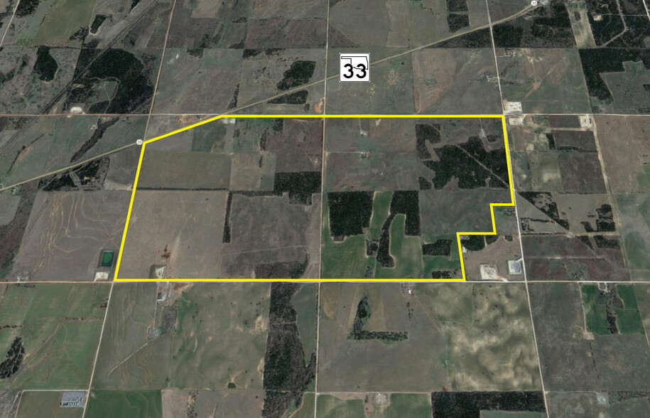 Highway 33 & N2450, Fay, OK for sale - Aerial - Image 2 of 25