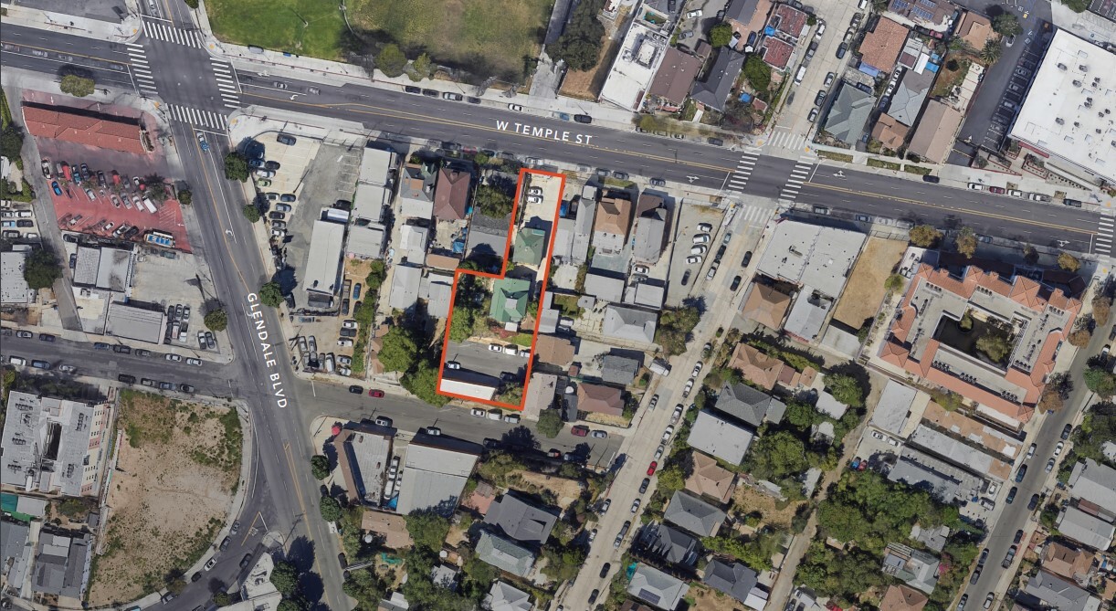 1518-1520 W Temple St, Los Angeles, CA for sale Aerial- Image 1 of 3