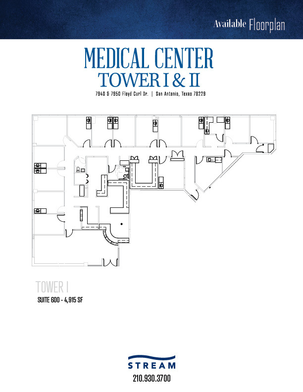 7950 Floyd Curl Dr, San Antonio, TX for rent Building Photo- Image 1 of 1