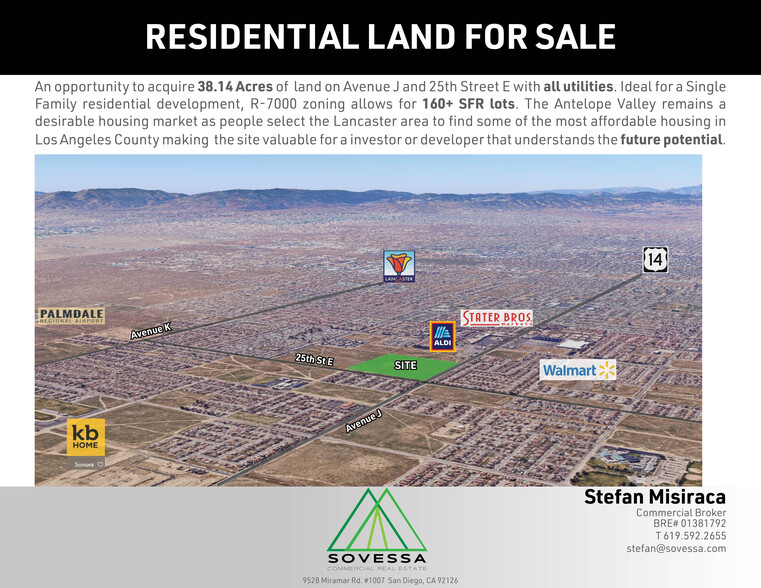 J Ave, Lancaster, CA for sale - Primary Photo - Image 1 of 5