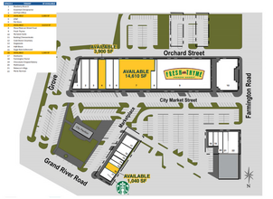 23296-23360 Farmington Rd, Farmington Hills, MI for rent Site Plan- Image 1 of 1