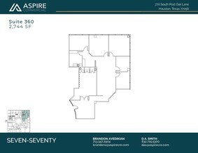 770 S Post Oak Ln, Houston, TX to rent Floor Plan- Image 1 of 1