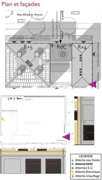Retail in Villeurbanne to rent - Site Plan - Image 3 of 3