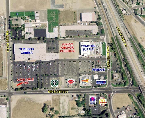 N Killroy Rd & W Main St, Turlock, CA for rent - Primary Photo - Image 1 of 2