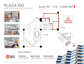 100 NE 3rd Ave, Fort Lauderdale, FL for rent Site Plan- Image 1 of 1