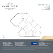 2001 W Camelback Rd, Phoenix, AZ for rent Floor Plan- Image 1 of 2