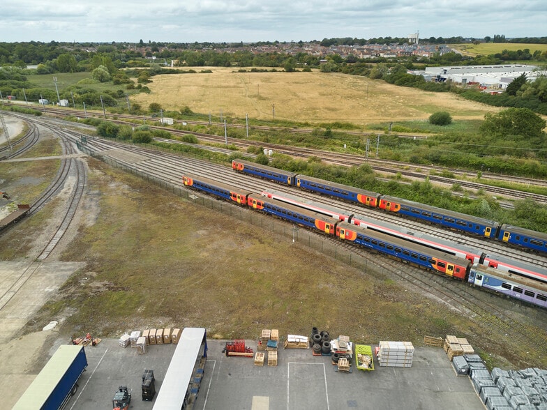 Road and Rail Distribution Centre, Queen Adelaide Way, Ely to rent - Aerial - Image 3 of 5