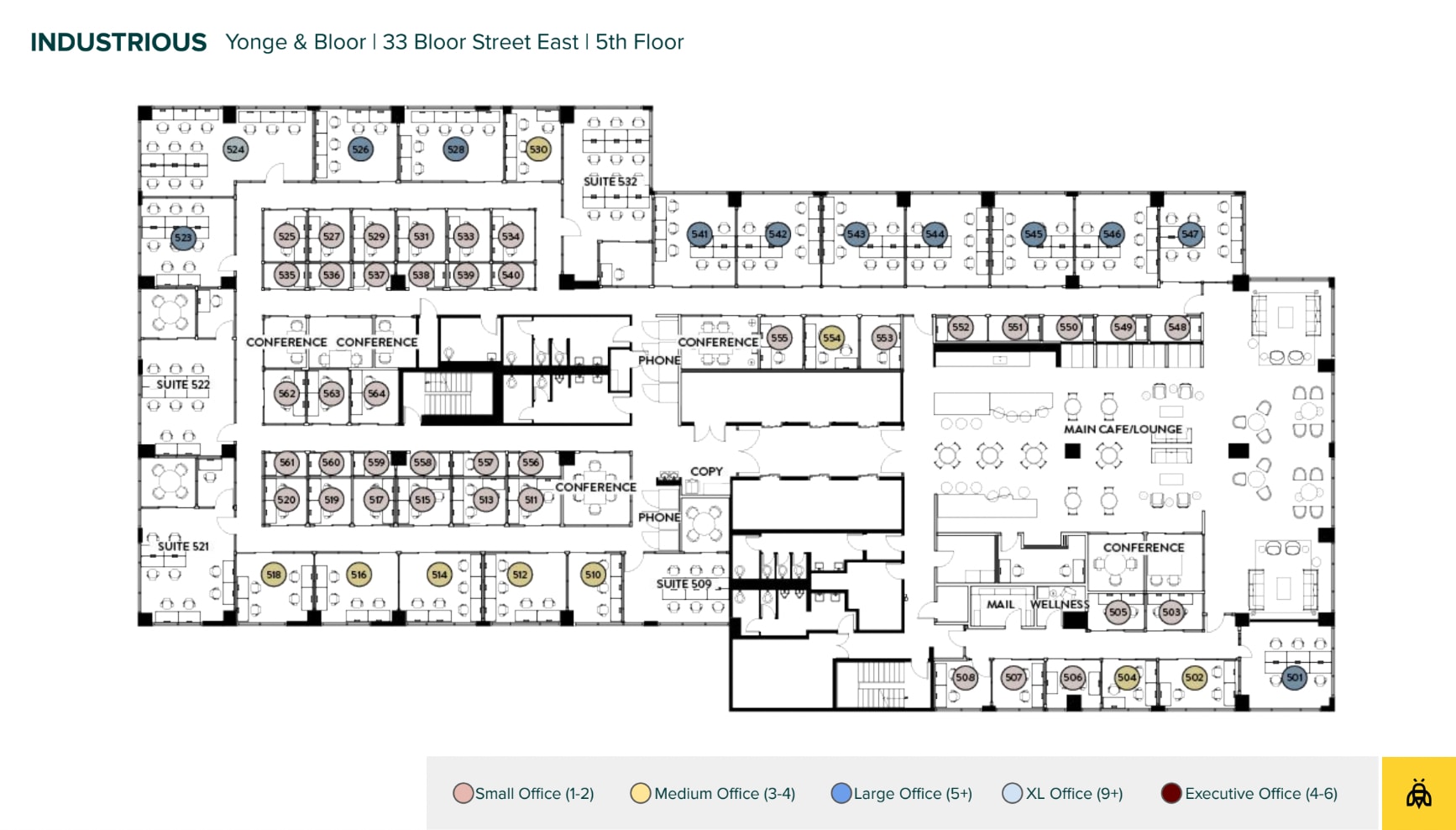 33 Bloor St E, Toronto, ON to rent Floor Plan- Image 1 of 1