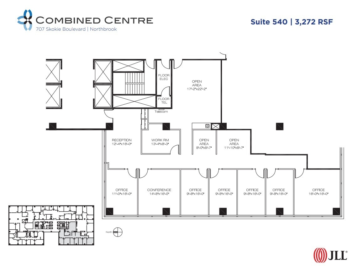 707 Skokie Blvd, Northbrook, IL to rent Floor Plan- Image 1 of 1