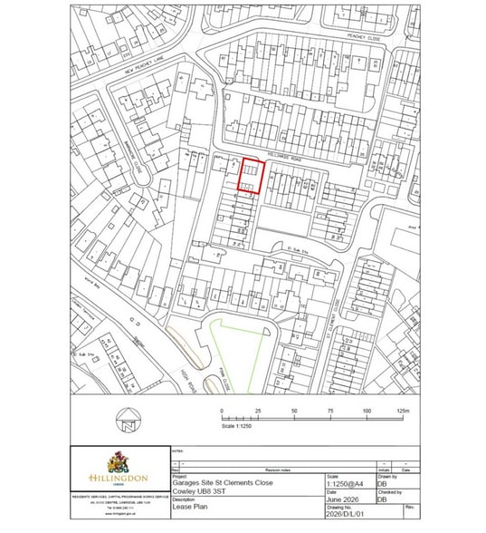 Hilliards Rd, Hillingdon for sale - Goad Map - Image 2 of 2
