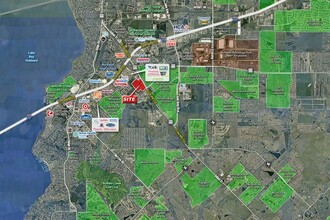 Hwy 205 & Sids Rd, Rockwall, TX - aerial  map view