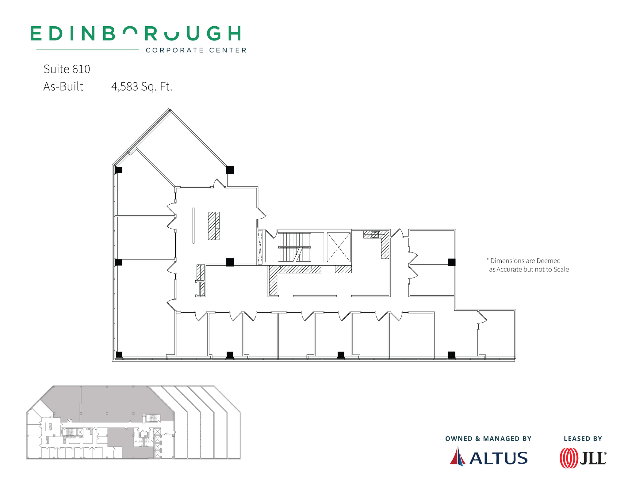 3300 Edinborough Way, Edina, MN for rent Floor Plan- Image 1 of 2