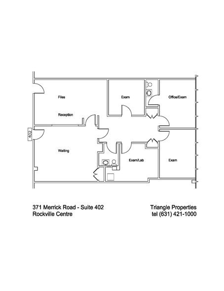 371 Merrick Rd, Rockville Centre, NY for rent - Floor Plan - Image 3 of 13