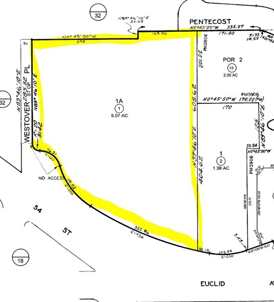 1745-1765 Euclid Ave, San Diego, CA for sale - Plat Map - Image 1 of 1