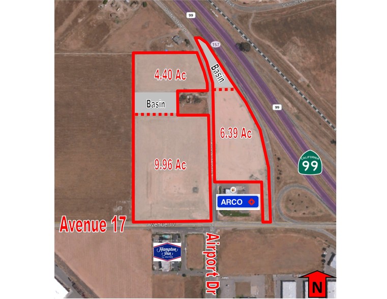 20+ ACRES CA-99 HIGHWAY COMMERCIAL LAND portfolio of 3 properties for sale on LoopNet.co.uk - Other - Image 1 of 6