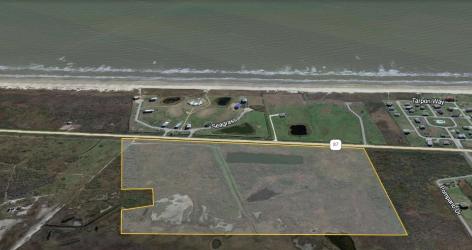 Highway 87, Port Bolivar, TX for sale - Aerial - Image 2 of 16