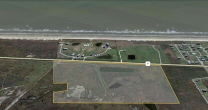 Highway 87, Port Bolivar, TX - AERIAL  map view - Image1