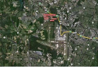 22695 Commerce Center Ct, Sterling, VA - aerial  map view