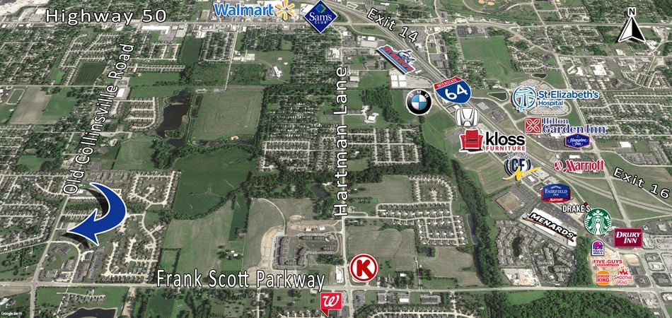 4980 Benchmark Centre Dr, Belleville, IL to rent - Building Photo - Image 3 of 9