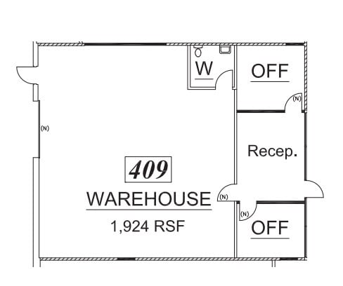 23785 Cabot Blvd, Hayward, CA to rent Floor Plan- Image 1 of 1