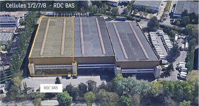 Sarcelles, VDO - Aerial map view