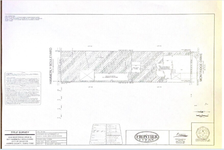 9320 Montridge Dr, Houston, TX for sale - Site Plan - Image 1 of 1