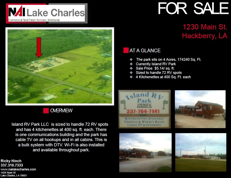 1230 Main St, Hackberry, LA for sale - Other - Image 2 of 4