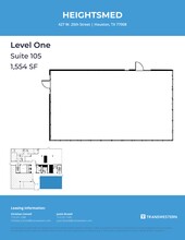 427 W 20th St, Houston, TX for rent Site Plan- Image 1 of 2