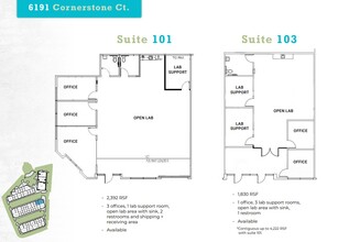 6185 Cornerstone Ct E, San Diego, CA for rent Floor Plan- Image 1 of 1