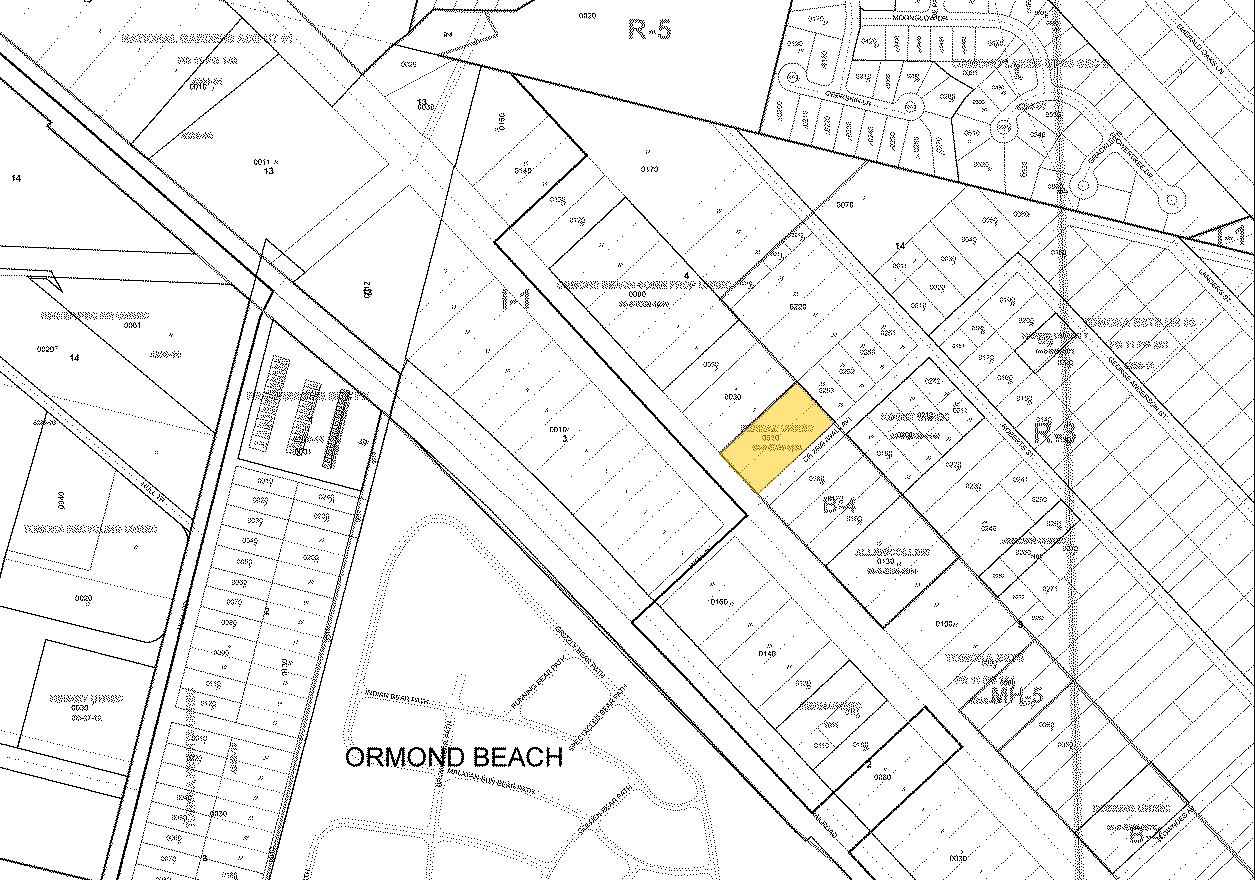 1175 N Us-1 Hwy, Ormond Beach, FL for sale Plat Map- Image 1 of 1