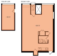 415 W 47th St, New York, NY to rent Floor Plan- Image 2 of 2