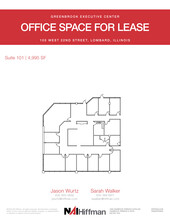 200 W 22nd St, Lombard, IL for rent Floor Plan- Image 1 of 2